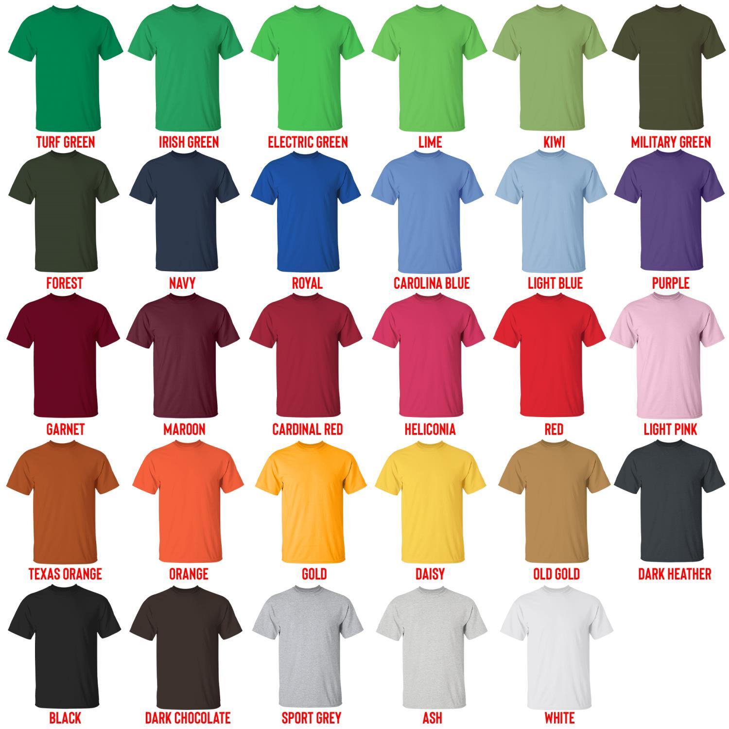 t shirt color chart - Star Citizen Merch