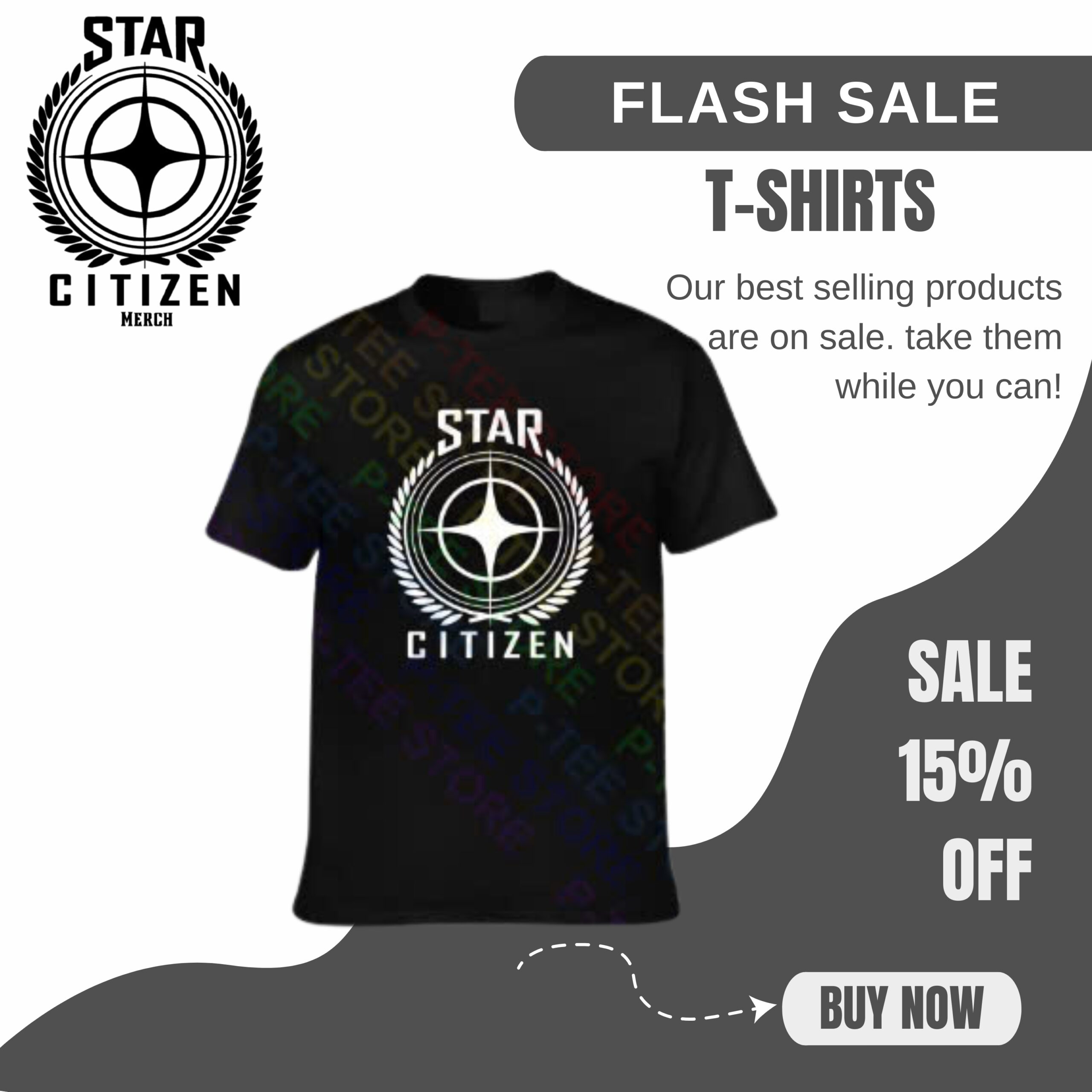 Star Citizen T shirts Collection scaled - Star Citizen Merch