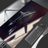 kf S7b99169893724736a53709fce0e0ac3bJ Star Citizen Xxl Mouse Pad 90x40 Non slip Rubber Keyboard Gaming Mats Playmat Deskpad Computer and - Star Citizen Merch