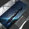 kf Sacf7237e695a4c1f8f9ddb042f85cd2cY Star Citizen Xxl Mouse Pad 90x40 Non slip Rubber Keyboard Gaming Mats Playmat Deskpad Computer and - Star Citizen Merch